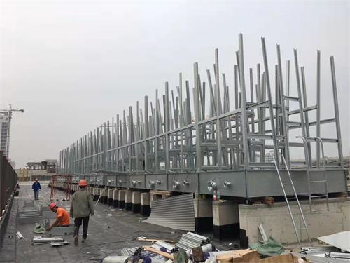 深圳冷卻塔維修冷卻塔通風機選擇降低淋水噪聲方法(不銹鋼冷卻塔維修技術)