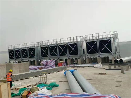 圓形逆流玻璃鋼冷卻塔工作原理和結(jié)構(gòu)圖,玻璃鋼逆流式冷卻塔