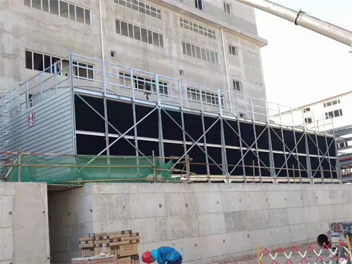 玻璃鋼冷卻塔使用前的準備及運行中的保養,玻璃鋼冷卻塔圖片